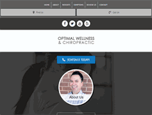 Tablet Screenshot of optimalwellnesstx.com